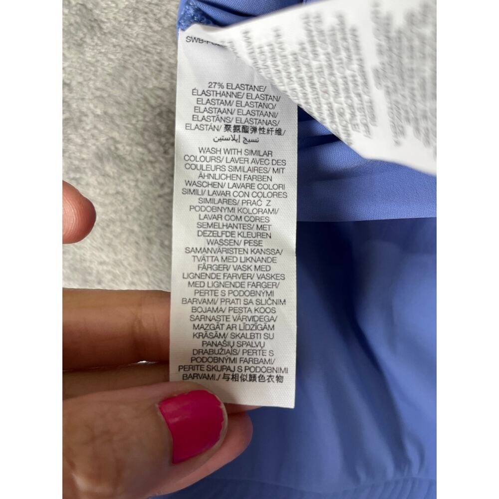 Sweaty Betty Racerback Jumpsuit Periwinkle Blue Relaxed Athleisure Size 8 - Picture 8 of 12